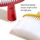 Brosse Balayette De Coiffeur Pour Nettoyer Les Cheveux Coupés Poils En Nylon Doux Tête Plate Base Plate - www.yonis-shop.com