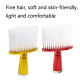 Brosse Balayette De Coiffeur Pour Nettoyer Les Cheveux Coupés Poils En Nylon Doux Tête Plate Base Plate - www.yonis-shop.com