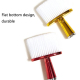 Brosse Balayette De Coiffeur Pour Nettoyer Les Cheveux Coupés Poils En Nylon Doux Tête Plate Base Plate - www.yonis-shop.com