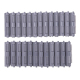 Pinces À Permanente 25 Pièces Pour Mise En Plis Sans Marques À Dents Rondes Et Lisses Et Rainure Creuse - www.yonis-shop.com