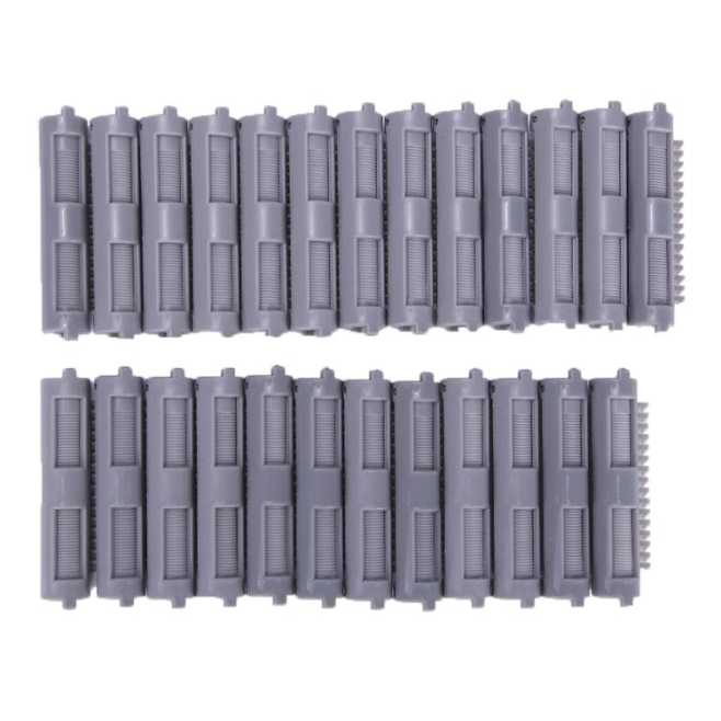 Pinces À Permanente 25 Pièces Pour Mise En Plis Sans Marques À Dents Rondes Et Lisses Et Rainure Creuse - www.yonis-shop.com