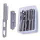 Pinces À Permanente 25 Pièces Pour Mise En Plis Sans Marques À Dents Rondes Et Lisses Et Rainure Creuse - www.yonis-shop.com