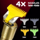Tondeuse À Cheveux Et Rasoir Électrique 2 En 1 Pour Homme Crâne Rasé Lavable USB Écran LED Double Tête Flottante - www.yonis-...