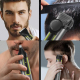 Tondeuse Barbe Homme 4 En 1 Étanche IPX5 Avec Têtes T Blade Rasage Nez Recharge USB-C Peignes 3 À 12 mm - www.yonis-shop.com