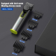 Tondeuse Barbe Homme 4 En 1 Étanche IPX5 Avec Têtes T Blade Rasage Nez Recharge USB-C Peignes 3 À 12 mm - www.yonis-shop.com