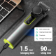 Tondeuse Barbe Homme 4 En 1 Étanche IPX5 Avec Têtes T Blade Rasage Nez Recharge USB-C Peignes 3 À 12 mm - www.yonis-shop.com