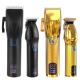 Kit De Tondeuses À Cheveux Électriques Pour Homme Avec Affichage LCD 12 Sabots Et Vitesses Réglables USB - www.yonis-shop.com