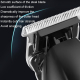 Kit De Tondeuses À Cheveux Électriques Pour Homme Avec Affichage LCD 12 Sabots Et Vitesses Réglables USB - www.yonis-shop.com