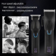 Kit De Tondeuses À Cheveux Électriques Pour Homme Avec Affichage LCD 12 Sabots Et Vitesses Réglables USB - www.yonis-shop.com