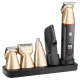Tondeuse Multifonction 5 En 1 Cheveux Barbe Et Nez Affichage LED Étanche IPX7 Autonomie 1 H 30