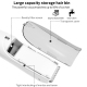 Tondeuse À Cheveux Pour Enfants Rechargeable Silencieuse Avec Aspiration Étanche IPX7 USB-C 45 Min - www.yonis-shop.com