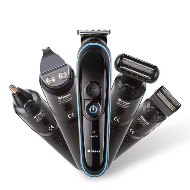 Tondeuse Multifonction 5 En 1 Rechargeable USB À Têtes Interchangeables Et Sabot Réglable 3 À 11 mm - www.yonis-shop.com
