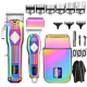 Kit De Tondeuses À Cheveux Et Rasage 3 Pièces Pour Homme Lames En Acier Écran LCD Autonomie Jusqu’à 180 Minutes - www.yonis-s...