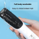 Tondeuse À Cheveux Rechargeable Pour Bébés Adultes Et Animaux Avec Aspiration Silencieuse Lame Céramique Et Autonomie 45 Min ...