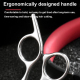 Set De Ciseaux De Coiffure En Acier Inoxydable Pour Coupe Et Désépaississage Lames 45° Dents En V Poignée Ergonomique - www.y...