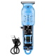 Tondeuse À Cheveux Électrique Avec Écran LCD Lame En Acier Auto Affûtée Moteur Puissant Recharge Type C 800 mAh - www.yonis-s...