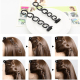Pince À Cheveux Tresseuse Pour Queue Twist Et Coiffure Fleur Décorative En Plastique 13,5 Cm - www.yonis-shop.com