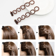 Pince À Cheveux Tresseuse Pour Queue Twist Et Coiffure Fleur Décorative En Plastique 13,5 Cm - www.yonis-shop.com