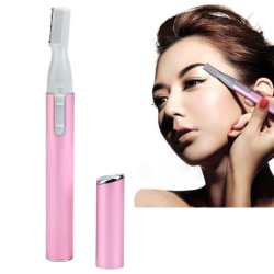 Tondeuse Électrique Pour Sourcils Et Visage À Tête De Précision 13 Cm Avec Brosse Nettoyante Et Capuchon De Protection