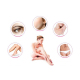 Tondeuse Électrique Pour Sourcils Et Visage À Tête De Précision 13 Cm Avec Brosse Nettoyante Et Capuchon De Protection - www....