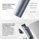 Tondeuse À Cheveux Rechargeable USB-C Lame Titane Étanche IPX7 Autonomie 180 Minutes Affichage Numérique - www.yonis-shop.com