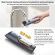 Tondeuse À Cheveux Rechargeable USB-C Lame Titane Étanche IPX7 Autonomie 180 Minutes Affichage Numérique - www.yonis-shop.com