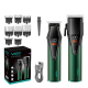 Tondeuse À Cheveux Avec Affichage LED Tête En Acier Inoxydable Batterie 2000 mAh Recharge USB Et 8 Sabots - www.yonis-shop.com