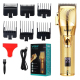 Tondeuse Électrique À Cheveux Rechargeable USB Avec Écran LED Autonomie 300 Minutes Lames Inox Et 6 Sabots - www.yonis-shop.com