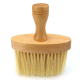 Brosse Dépoussiérante De Salon Pour Cou Et Visage Après Coupe De Cheveux Poils Nylon Doux Avec Compartiment À Talc - www.yoni...