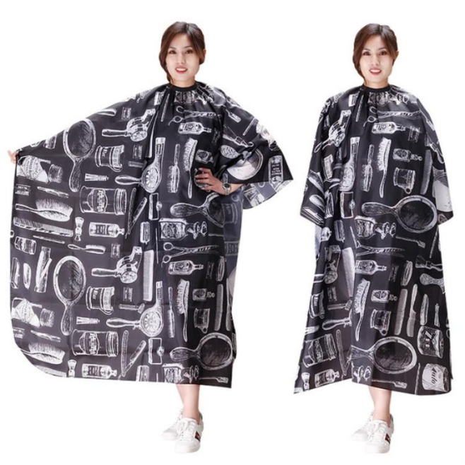 Tablier De Coiffure Adulte Sans Manches En Soie Haute Densité Facile À Nettoyer 165 x 145 cm - www.yonis-shop.com