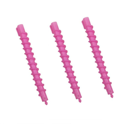 Bigoudis À Permanente Spirale En ABS Pour Cheveux Bouclés Plusieurs Diamètres Salon Maison
