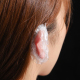 Protège-Oreilles Jetables Imperméables Pour Teinture Et Bain En PE Souple Blanc 100 Pièces Élastiques Sans Odeur - www.yonis-...