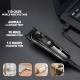 Tondeuse Homme Multifonction 5 En 1 Pour Cheveux Barbe Et Rasage 5 Têtes Sabot Réglable 1 À 10 Mm Écran LCD USB - www.yonis-s...