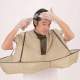 Cape De Coiffure Adulte Unisexe Avec Manches Pliable Légère À Fermeture Autoagrippante Et Récupérateur De Cheveux - www.yonis...
