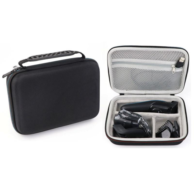 Étui De Rangement Pour Tondeuse À Barbe En EVA Et Tissu Oxford Résistant À L’Eau Antichoc Avec Compartiments - www.yonis-shop...