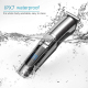 Tondeuse Électrique Homme 6 En 1 Étanche IPX6 Avec 6 Têtes Interchangeables Autonomie 80 Minutes Affichage LED Recharge USB -...
