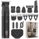 Tondeuse Multifonction Corps Et Cheveux 6 En 1 Étanche IPX6 Affichage LCD Autonomie 180 Minutes Recharge USB-C - www.yonis-sh...