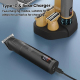 Tondeuse Multifonction Corps Et Cheveux 6 En 1 Étanche IPX6 Affichage LCD Autonomie 180 Minutes Recharge USB-C - www.yonis-sh...