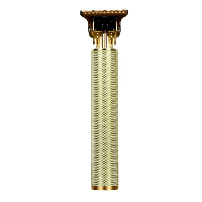 Tondeuse À Cheveux Et Barbe USB Sans Fil À Tête En T Pour Finitions 4 Sabots 1200 mAh Or - www.yonis-shop.com
