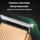 Tondeuse Multifonction 5 En 1 Pour Cheveux Corps Nez Rechargeable Étanche IPX6 Écran LCD Lames Interchangeables USB-C - www.y...