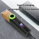 Tondeuse Multifonction 5 En 1 Pour Cheveux Corps Nez Rechargeable Étanche IPX6 Écran LCD Lames Interchangeables USB-C - www.y...