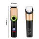 Tondeuse Multifonction 5 En 1 Pour Cheveux Corps Nez Rechargeable Étanche IPX6 Écran LCD Lames Interchangeables USB-C - www.y...