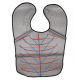Cape De Protection Pour Coloration Capillaire Imperméable Épaisse À Fermeture Magnétique 62 X 45 Cm Pour Salon Et Maison - ww...