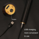 Tondeuse À Cheveux Électrique USB Tête En T Acier Batterie 1200 mAh 4 Sabots De Coupe 1 À 9 mm - www.yonis-shop.com