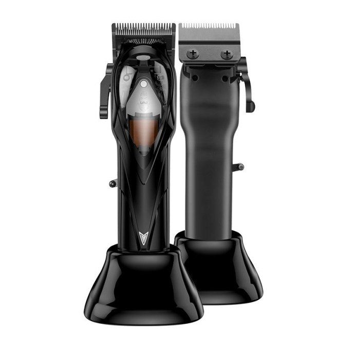 Tondeuse À Cheveux Rechargeable USB Type C 10000 Tr Min 1 H 30 D’Autonomie 8 Sabots De Coupe 1.5 À 25 Mm - www.yonis-shop.com