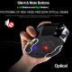 Souris Gaming Sans Fil Rechargeable 2400 DPI 6 Boutons Capteur PMW3389 Silencieuse Portée 10 m - www.yonis-shop.com