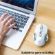 Souris Gaming Sans Fil Rechargeable 2400 DPI 6 Boutons Capteur PMW3389 Silencieuse Portée 10 m - www.yonis-shop.com