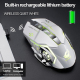 Souris Gaming Sans Fil Rechargeable 2400 DPI 6 Boutons Capteur PMW3389 Silencieuse Portée 10 m - www.yonis-shop.com