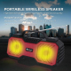 Enceinte Bluetooth Avec Lampe Torche LED TWS FM 2 X 3 W Appels Mains Libres Et Carte TF - www.yonis-shop.com