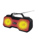 Enceinte Bluetooth Avec Lampe Torche LED TWS FM 2 X 3 W Appels Mains Libres Et Carte TF - www.yonis-shop.com